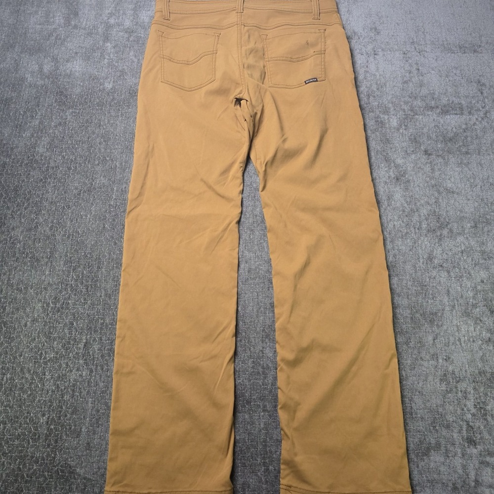 prAna Brion Pants Mens 34x32 Brown Slim Fit Performance Stretch Outdoor Trousers